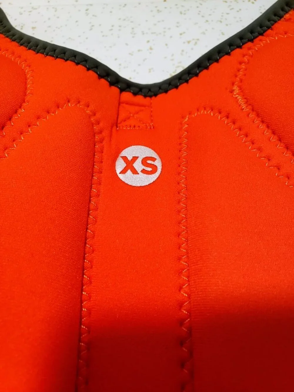 Outward Hound Orange Dog Life Jacket Vest Safety Harness Size XS